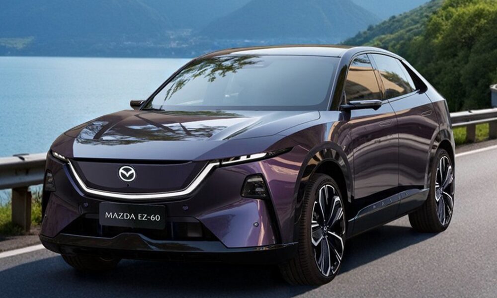 Кроссовер Mazda EZ-60 экстерьер вид третий