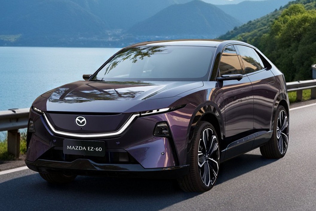 Кроссовер Mazda EZ-60 экстерьер вид третий