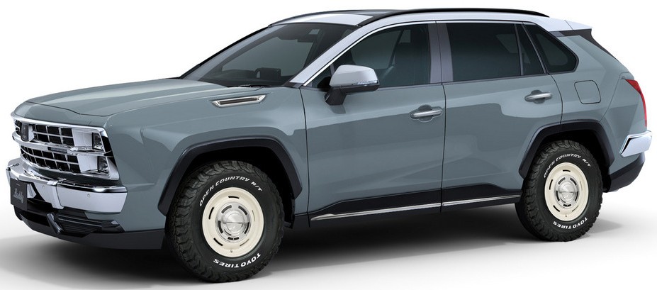 Кроссоверы Mitsuoka Buddy экстерьер вид второй