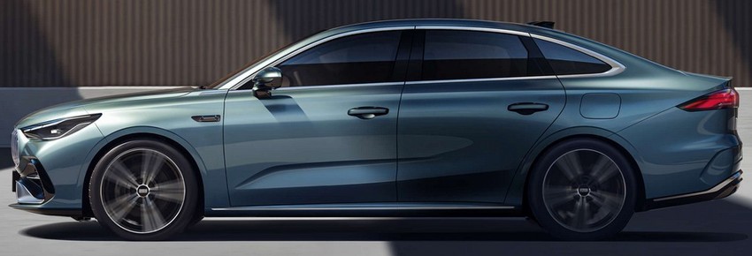 Новый седан Geely Galaxy Starshine 6 экстерьер вид первый
