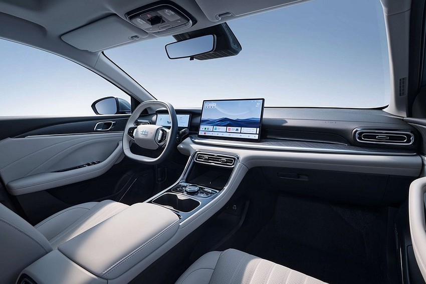 Новый седан Geely Galaxy Starshine 6 салон