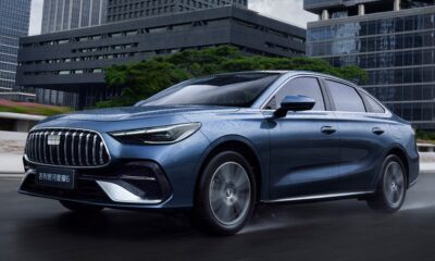 Новый седан Geely Galaxy Starshine 6 экстерьер вид третий