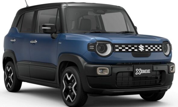 Кроссовер Suzuki Xbee экстерьер вид третий