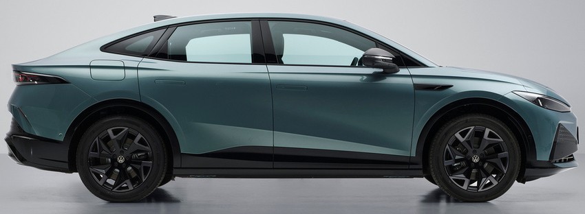 Лифтбек Volkswagen ID.Unyx 07 экстерьер вид первый