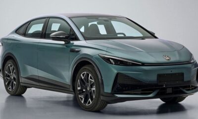 Лифтбек Volkswagen ID.Unyx 07 экстерьер вид третий