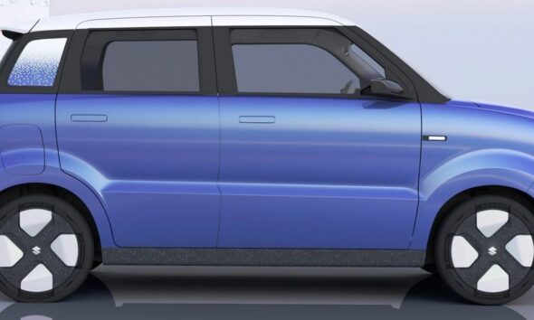 Концепт Suzuki Vision e-Sky экстерьер вид четвертый