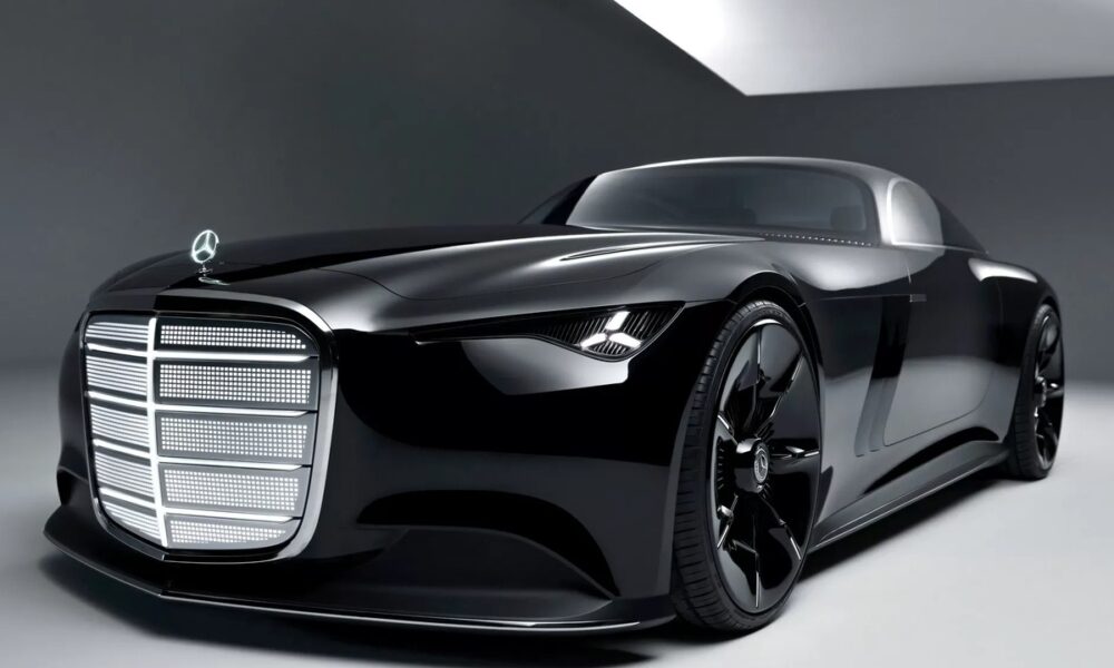 Концепт Mercedes-Benz Vision Iconic экстерьер вид четвертый