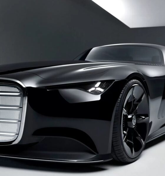 Концепт Mercedes-Benz Vision Iconic экстерьер вид четвертый