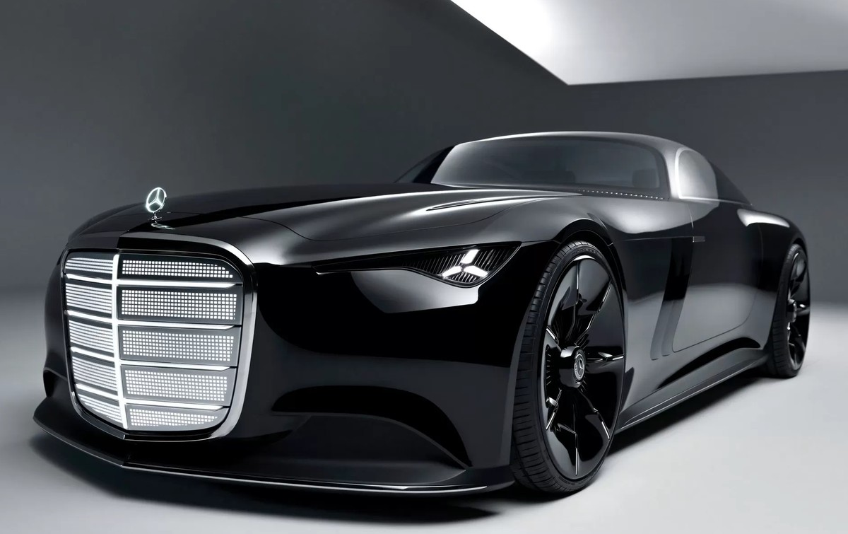 Концепт Mercedes-Benz Vision Iconic экстерьер вид четвертый