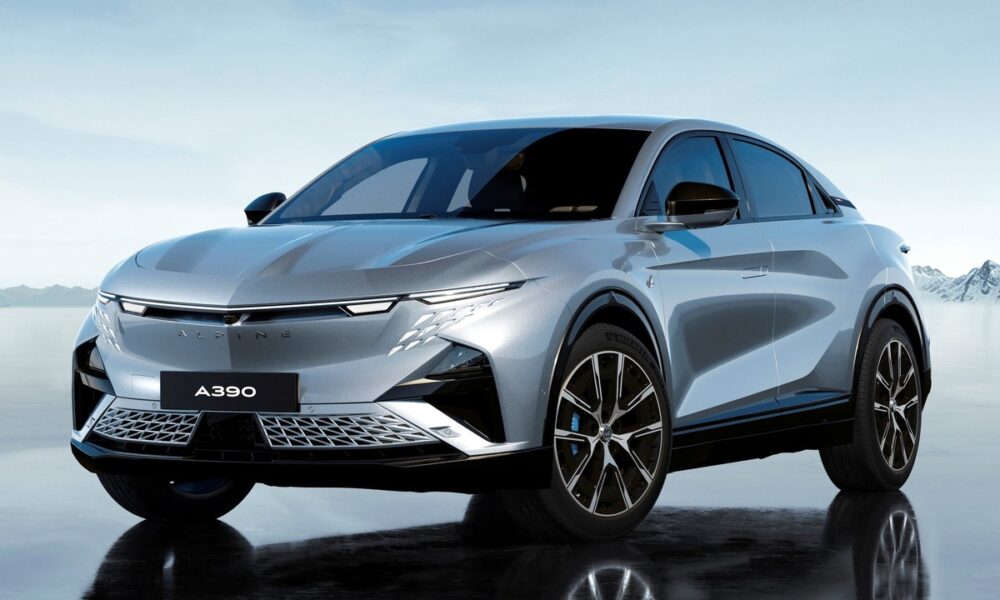 Кроссовер Alpine A390 экстерьер вид четвертый