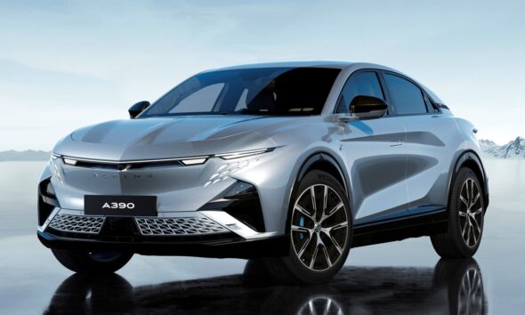 Кроссовер Alpine A390 экстерьер вид четвертый