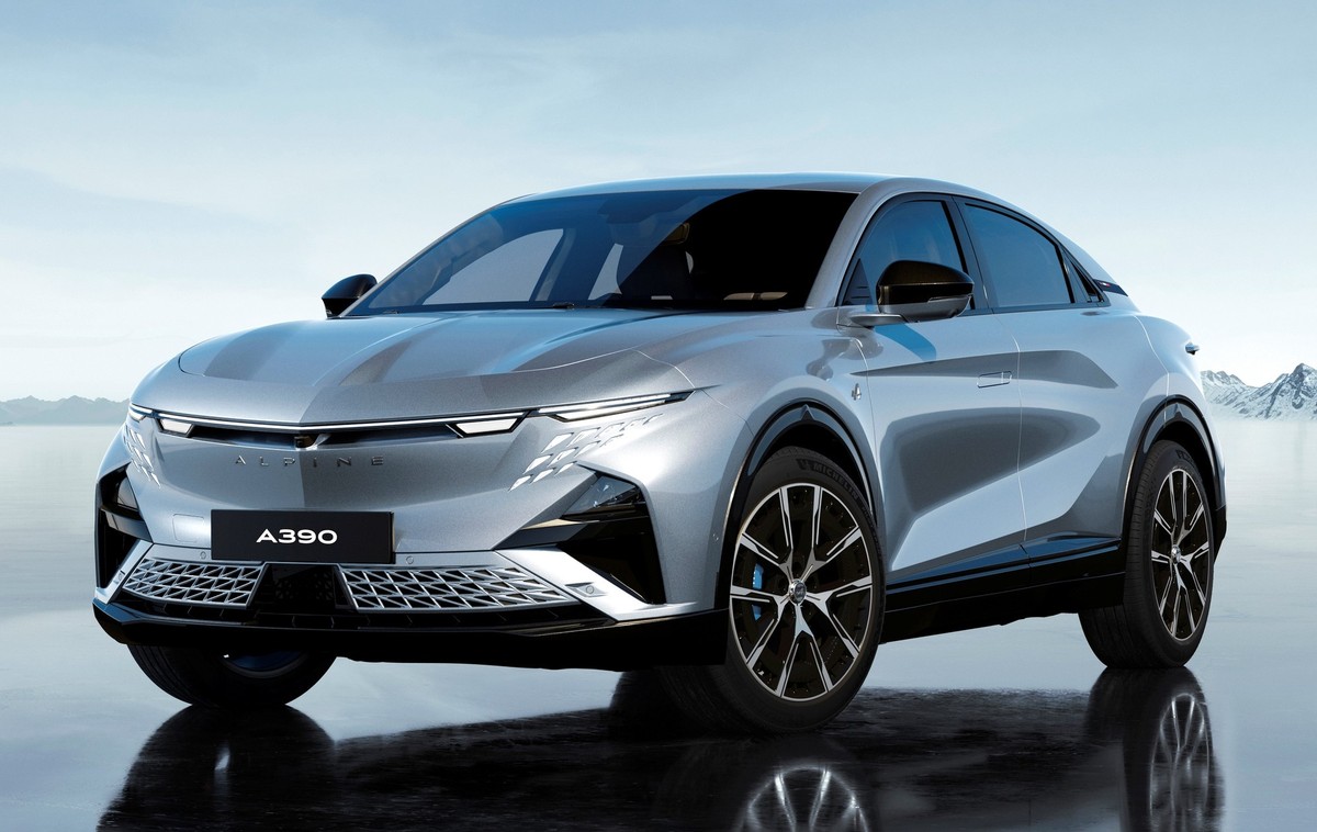 Кроссовер Alpine A390 экстерьер вид четвертый