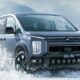 Минивэн Mitsubishi Delica D:5 экстерьер вид третий