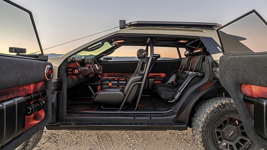 Концепт Hyundai Crater салон вид второй