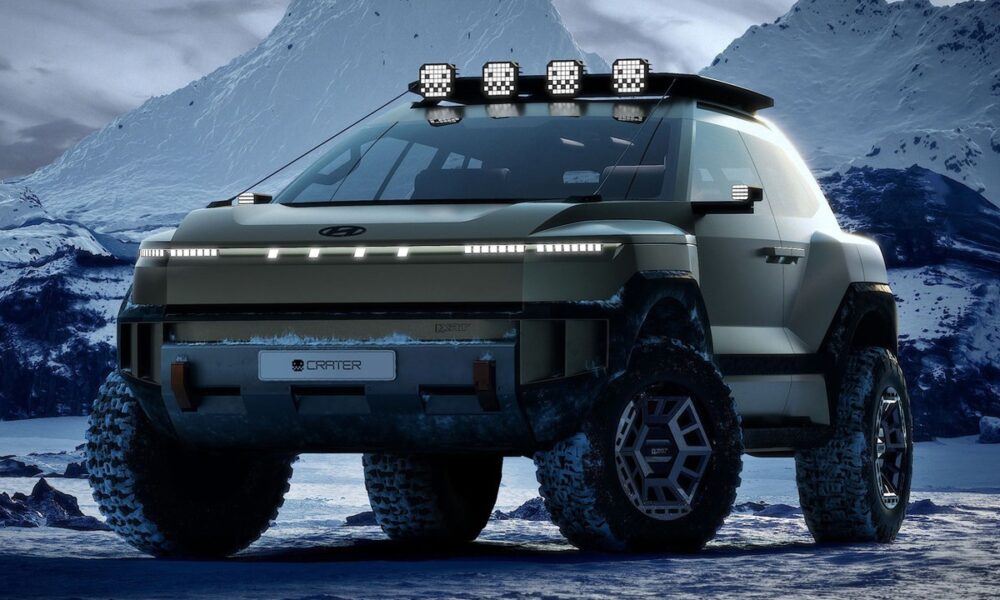 Концепт Hyundai Crater экстерьер вид второй