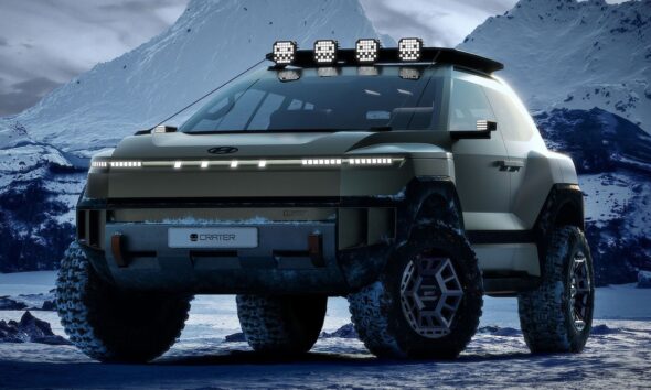 Концепт Hyundai Crater экстерьер вид второй