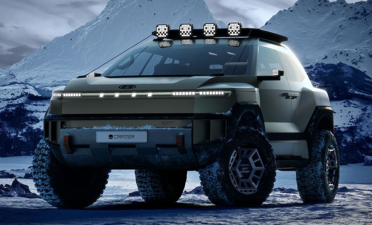 Концепт Hyundai Crater экстерьер вид второй