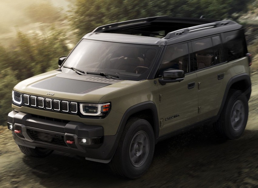 Внедорожник Jeep Recon Moab экстерьер вид второй