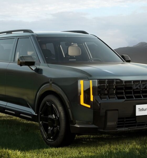 Кроссовер Kia Telluride экстерьер вид четвертый