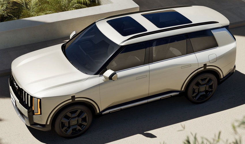 Кроссовер Kia Telluride экстерьер вид первый