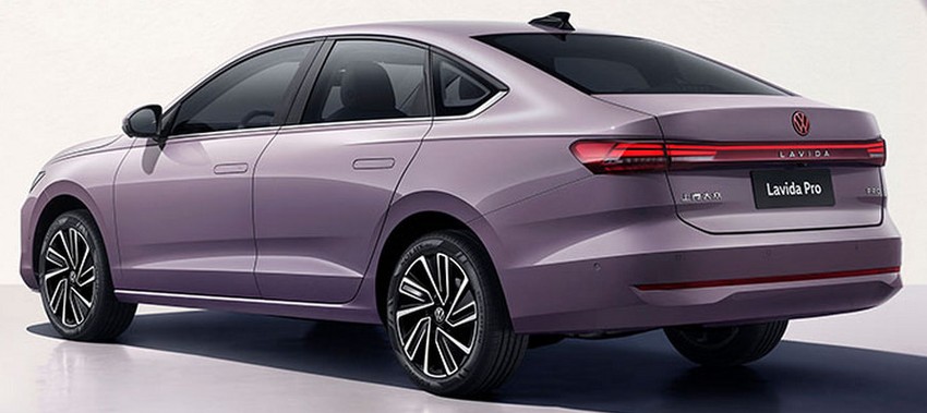 Седан Volkswagen Lavida Pro экстерьер вид третий