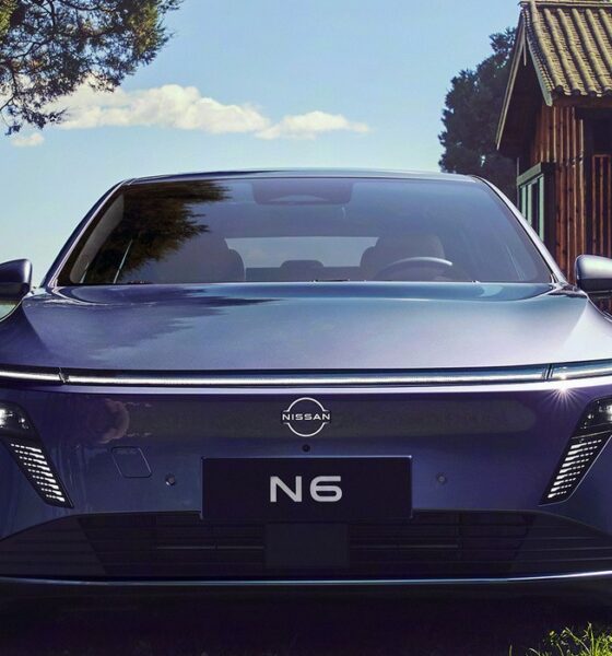 Седан Nissan N6 экстерьер вид третий