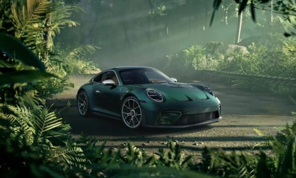 Спорткар Porsche 911 GT3 Ocelot экстерьер вид пятый