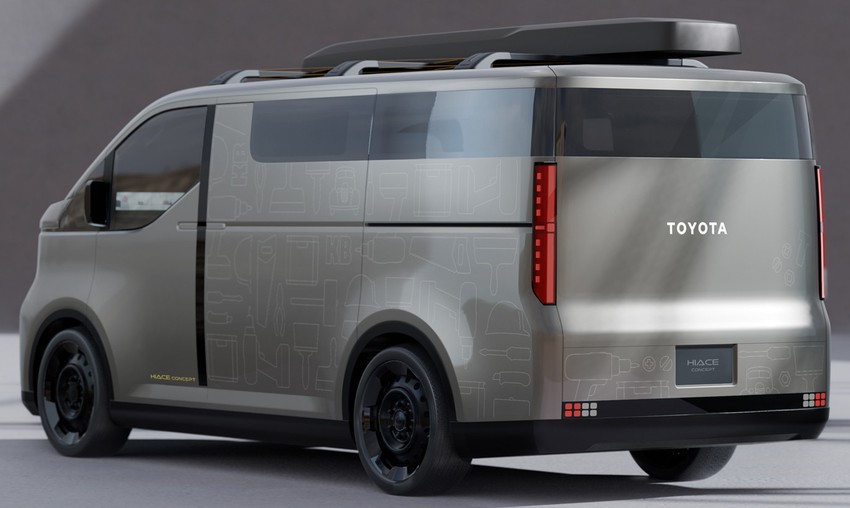Toyota HiAce Concept экстерьер вид четвертый