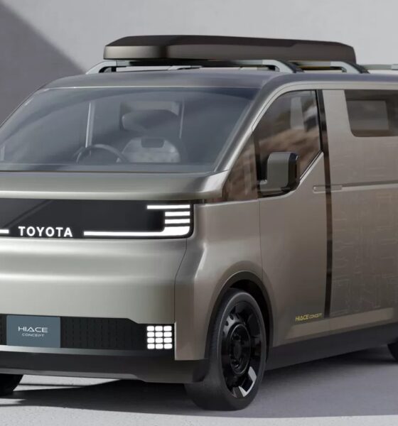 Toyota HiAce Concept экстерьер вид шестой
