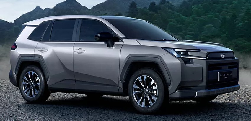 Кроссовер Toyota RAV4 экстерьер вид второй