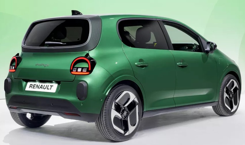 Хэтчбек Renault Twingo E-Tech electric экстерьер вид второй