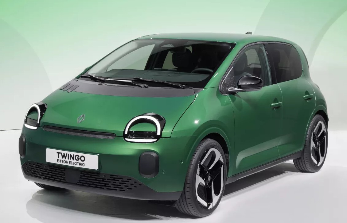 Хэтчбек Renault Twingo E-Tech electric экстерьер вид третий