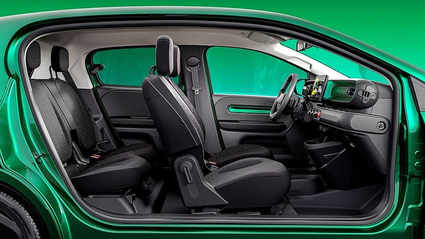 Хэтчбек Renault Twingo E-Tech electric салон вид первый