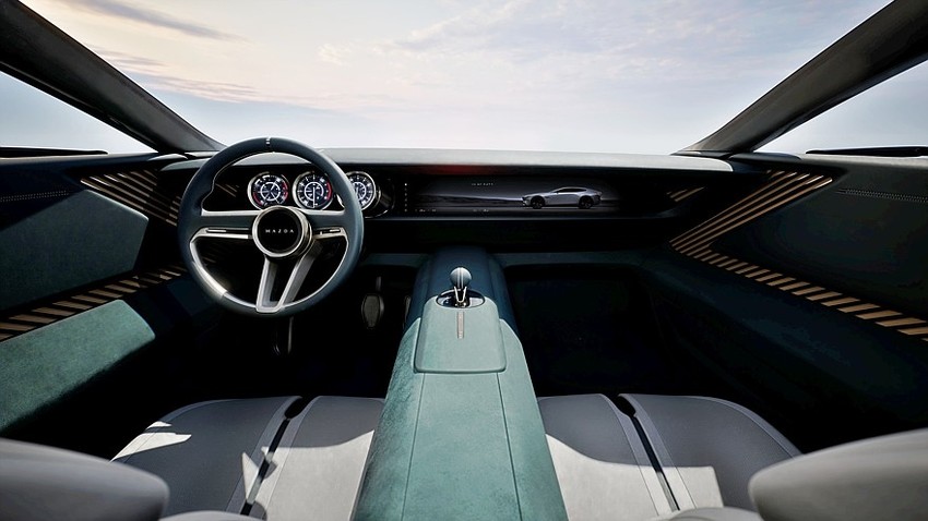 Концепт Mazda Vision X-Coupe салон