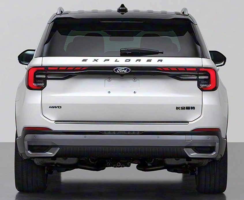 Кроссовер Ford Explorer экстерьер вид первый