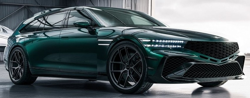 Универсал Genesis G90 Wingback экстерьер вид первый