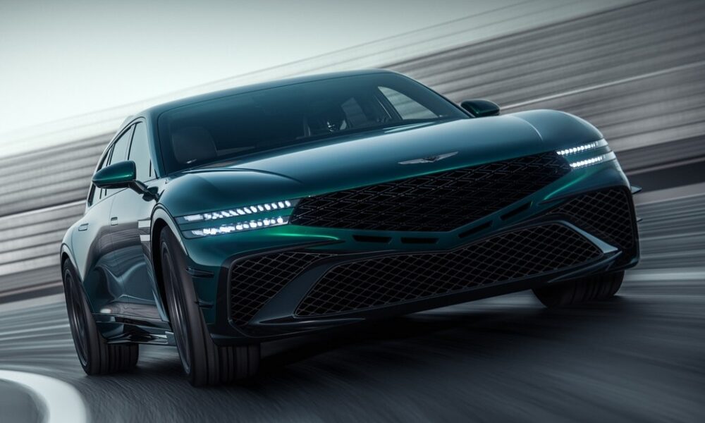 Универсал Genesis G90 Wingback экстерьер вид второй