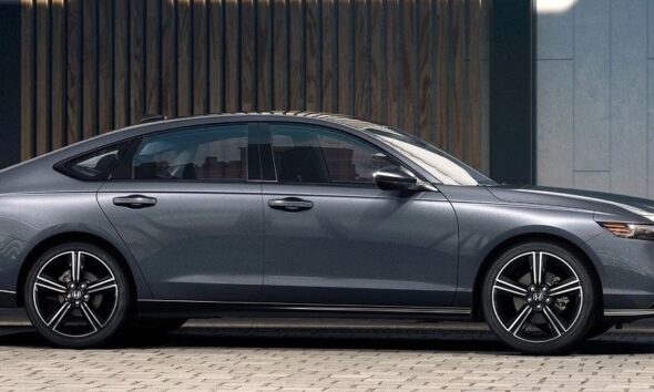 Седан Honda Accord экстерьер вид третий