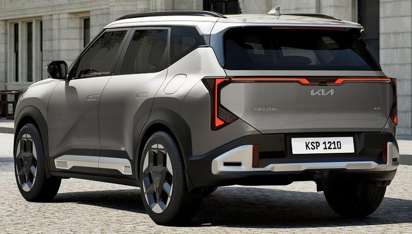 Кроссовер Kia Seltos экстерьер вид первый