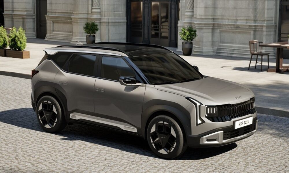 Кроссовер Kia Seltos экстерьер вид третий