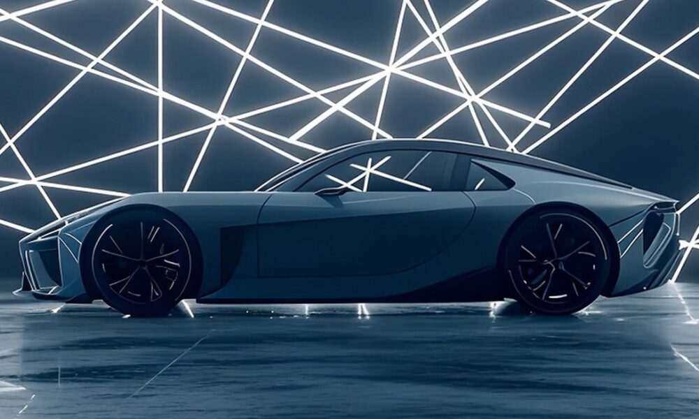 Концепт Lexus LFA экстерьер вид первый