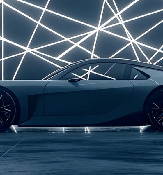 Концепт Lexus LFA экстерьер вид первый