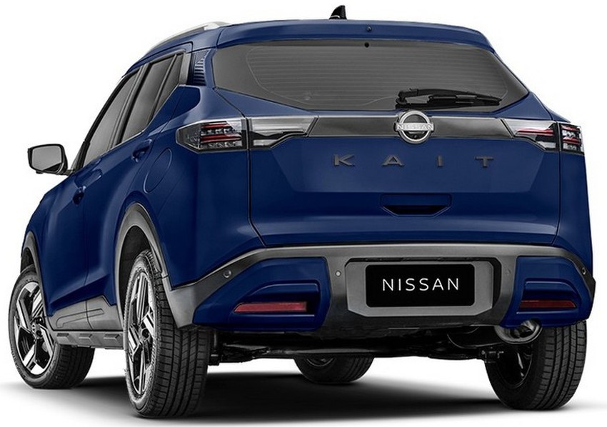 Кроссовер Nissan Kait экстерьер вид второй