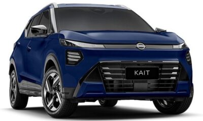 Кроссовер Nissan Kait экстерьер вид третий