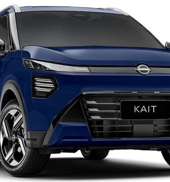 Кроссовер Nissan Kait экстерьер вид третий