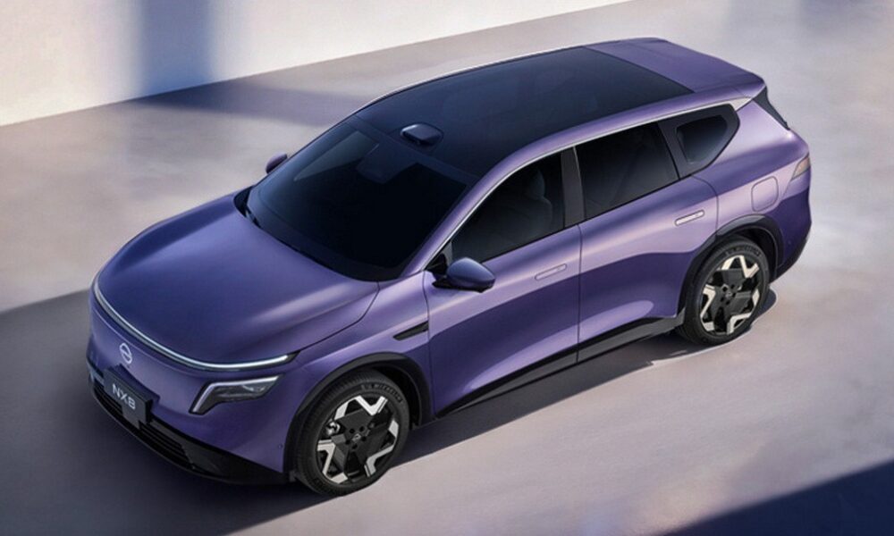 Кроссовер Nissan NX8 экстерьер вид четвертый