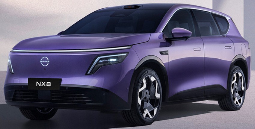 Кроссовер Nissan NX8 экстерьер вид третий