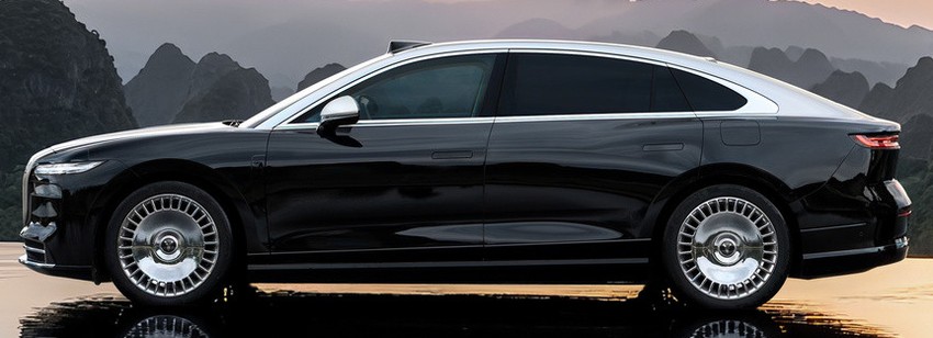 Седан Voyah Passion L экстерьер вид второй