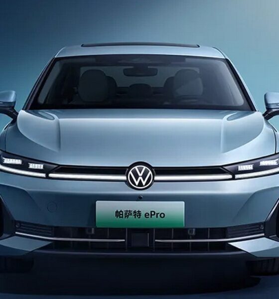 Седан Volkswagen Passat ePro экстерьер вид второй