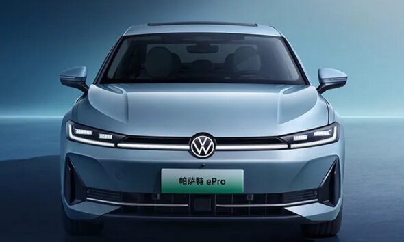 Седан Volkswagen Passat ePro экстерьер вид второй